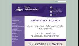 
							         Eugene Gastroenterology Consultants: Home								  
							    