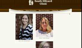 
							         Eugene, Oregon Family Physicians - About - South Hilyard Clinic								  
							    