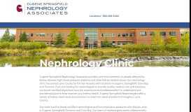 
							         Eugene Springfield Nephrology Associates: Nephrology Clinic								  
							    