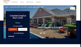 
							         Euless, TX Luxury Apartments: Colonial Grand at Bear Creek | MAA								  
							    