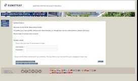 
							         EUMETSAT - EO Portal User Registration								  
							    