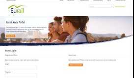 
							         Eurail Group Media Portal User Login								  
							    