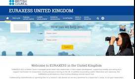 
							         EURAXESS United Kingdom |								  
							    