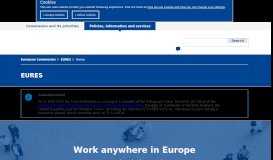 
							         EURES - The European job mobility portal - European Commission								  
							    