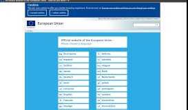 
							         EUROPA - European Union website, the official EU website								  
							    