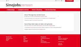 
							         European-Chinese Job Portal: Deutsche Gesellschaft für ... - SinoJobs								  
							    