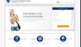 
							         European Funding Guide: Find money for your education among ...								  
							    