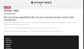 
							         Europäischer Retouren-Service - internetworld.de								  
							    
