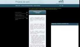 
							         eVŠ - Portal eVŠ (portal.evs.gov.si)								  
							    