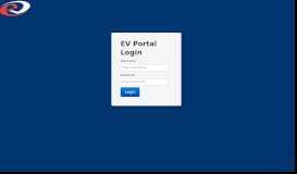 
							         EV Portal Login								  
							    