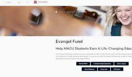 
							         Evangel Fund - MACU.edu								  
							    