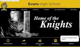 
							         Evans High School								  
							    