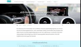 
							         eVB-Nummer: Die elektronische Versicherungsbestätigung								  
							    