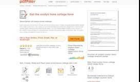 
							         Evelyn Hone College 2018 Intake - Fill Online, Printable, Fillable ...								  
							    