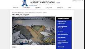 
							         Event Calendar – JROTC – Airport High School								  
							    