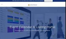
							         Event Calendar & Listing Portal | List All Your events from ... - Attendease								  
							    