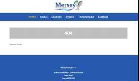 
							         Events - Mersey Boroughs ITT Partnership								  
							    