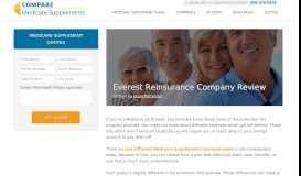 
							         Everest Reinsurance Company Review | Comparing Medicare ...								  
							    