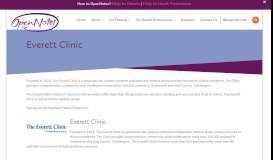 
							         Everett Clinic - OpenNotes								  
							    