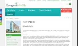 
							         EvergreenHealth Adds New Features to Online Patient Portal, Making ...								  
							    