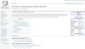 
							         Everman Independent School District - Wikipedia								  
							    
