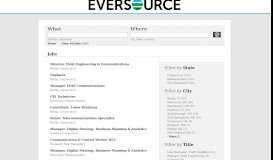 
							         Eversource Energy Jobs								  
							    