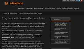 
							         Everyone Benefits from an Employee Portal | eTekhnos								  
							    