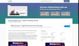 
							         Everything on arcare.e3learning.com.au. Online Training Portal.								  
							    