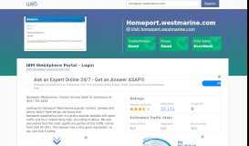 
							         Everything on homeport.westmarine.com. IBM WebSphere ...								  
							    