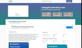 
							         Everything on infogate.bernina.com. BERNINA Infogate. - Horde								  
							    
