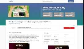 
							         Everything on kelip.unisza.edu.my. PPG E-Learning: Log in to the site.								  
							    