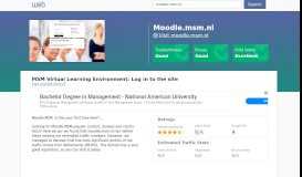 
							         Everything on moodle.msm.nl. MSM Virtual Learning ... - Horde								  
							    