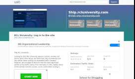 
							         Everything on ship.rcluniversity.com. RCL University: Log in to ...								  
							    
