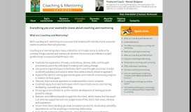 
							         Everything you ever wanted to know about coaching and mentoring ...								  
							    