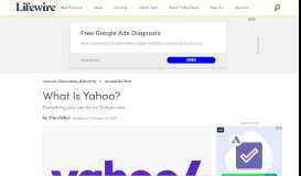 
							         Everything You Need to Know About Yahoo - Lifewire								  
							    