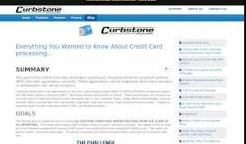
							         Everything you wanted to know about Credit Card processing...								  
							    