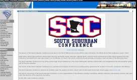 
							         EVHS > South Suburban Conference - DISTRICT 196								  
							    
