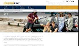 
							         Evo car share - alumni UBC - Evo promo code								  
							    