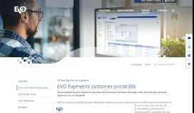 
							         EVO customer portal BIS								  
							    