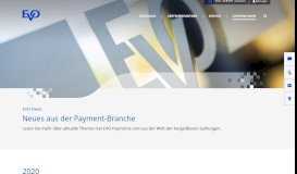 
							         EVO Payments News - Neues aus der Payment-Branche								  
							    