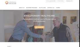 
							         Evolutionary Healthcare: Home								  
							    
