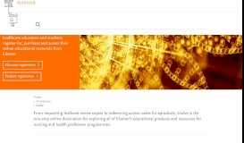 
							         Evolve. Improving healthcare education together | Elsevier								  
							    