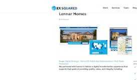 
							         Evolving Transformation of Lennar's Digital Experience | EX² Solutions								  
							    