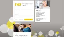
							         EWE Vertriebspartner-Portal | Login								  
							    