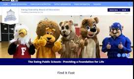 
							         Ewing Township Board of Education								  
							    