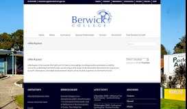 
							         eWorkspace - Berwick College								  
							    
