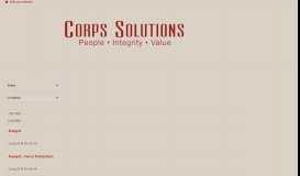 
							         EWTGPAC Training Specialist | Corps Solutions								  
							    