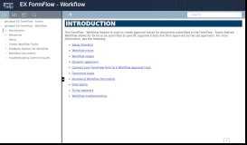
							         EX FormFlow - Workflow								  
							    