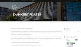 
							         Exam Certificates - The Blackpool Sixth Form College								  
							    