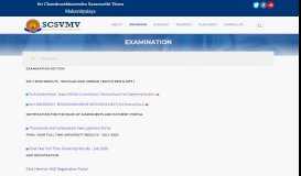 
							         Exam Section | Sri Chandrasekharendra Saraswathi Viswa ...								  
							    